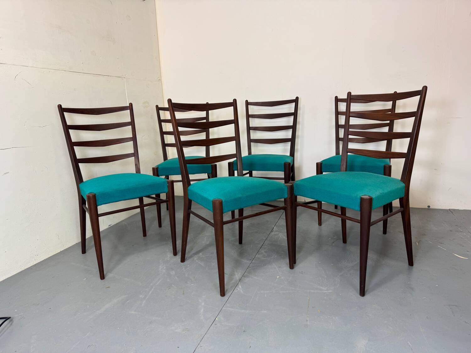 Mid Century Danish style Teak Dining Chairs by Cees Braakman for Pasto
