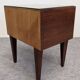 Pair of bedside tables, 50s-60s