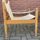 Danish safari chair by Erik Wørts for Niels Eilersen, Denmark 1960s