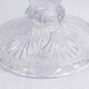 Pair of glass candlesticks
