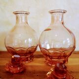 Pair of amber vials