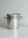 Polished silver-plated champagne bucket