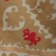 Hand knotted rug, vintage Turkish rug 153x166 cm