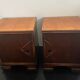 A pair of Art Deco bedside tables