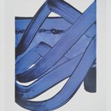 Pierre SOULAGES: Screenprint n 18, 1988 - Original signed poster