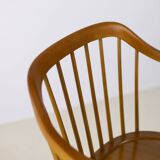 Spindle back armchair by Axel O. Larsen, Model 1776 FH, Denmark, 1940s