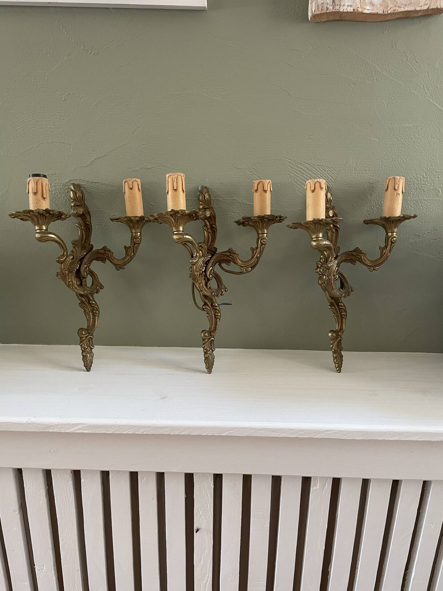 Napoleon style wall lights
