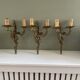 Napoleon style wall lights