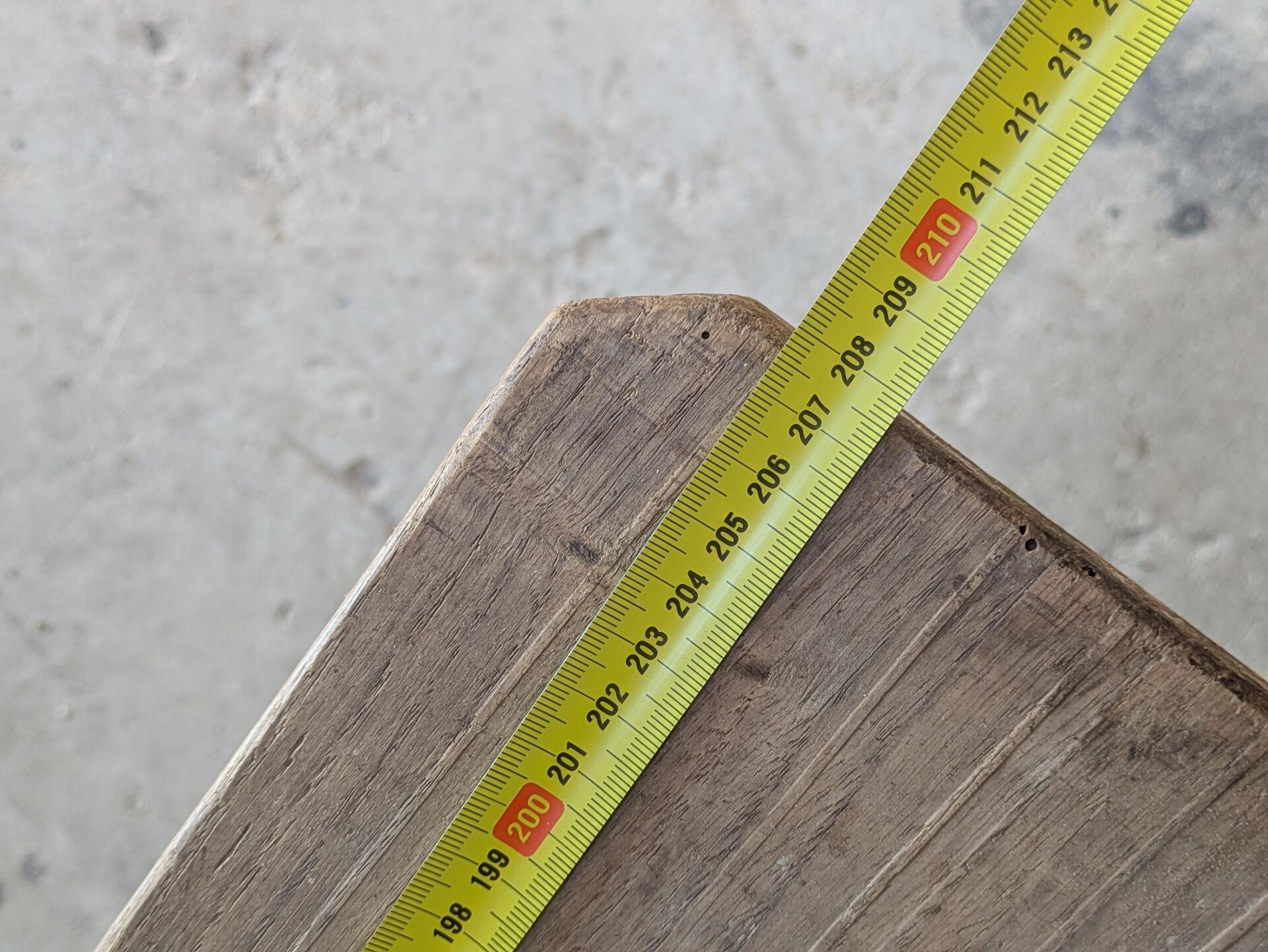 Pair of antique oak benches