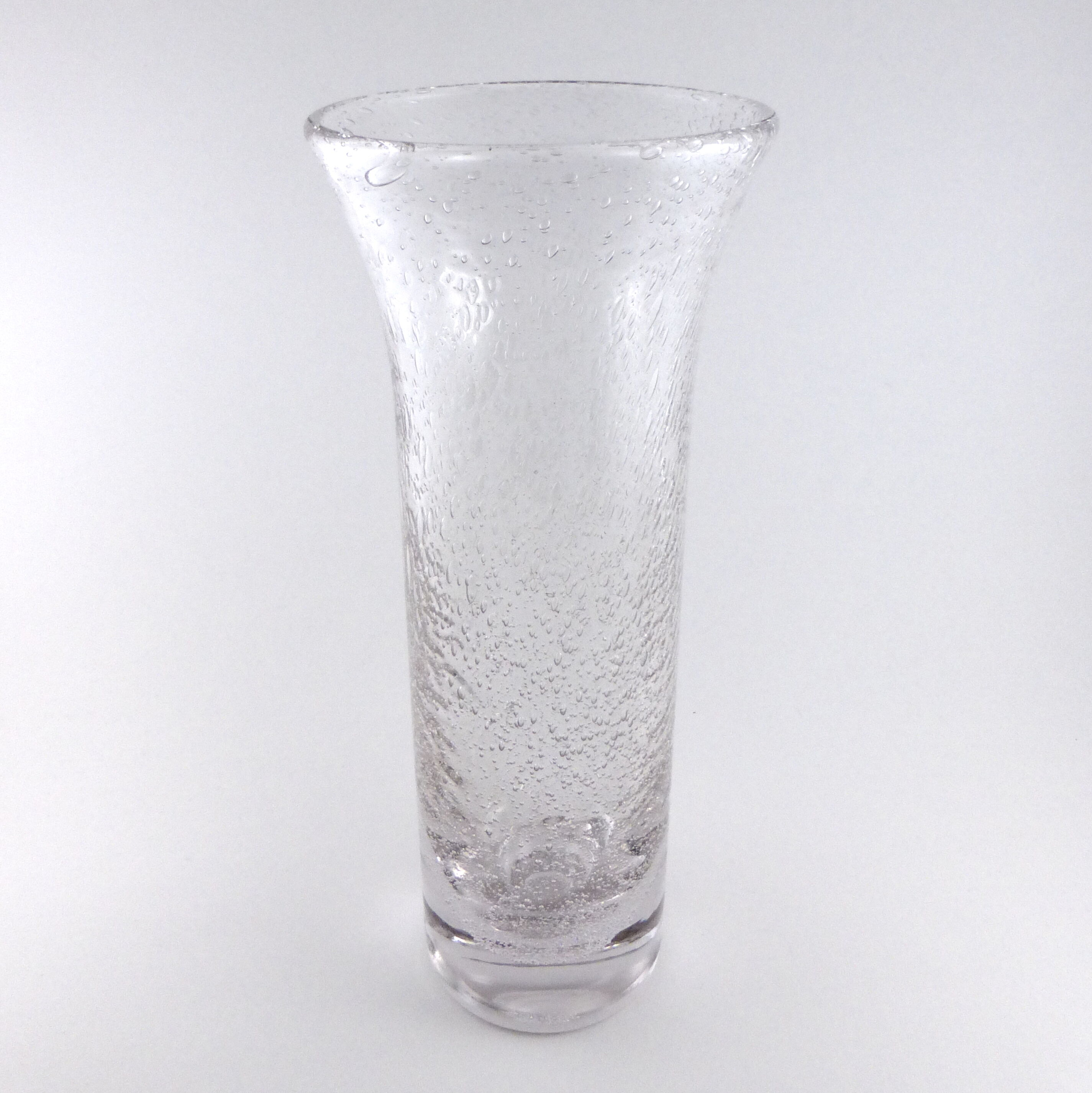 Bubble glass vase - around 1960