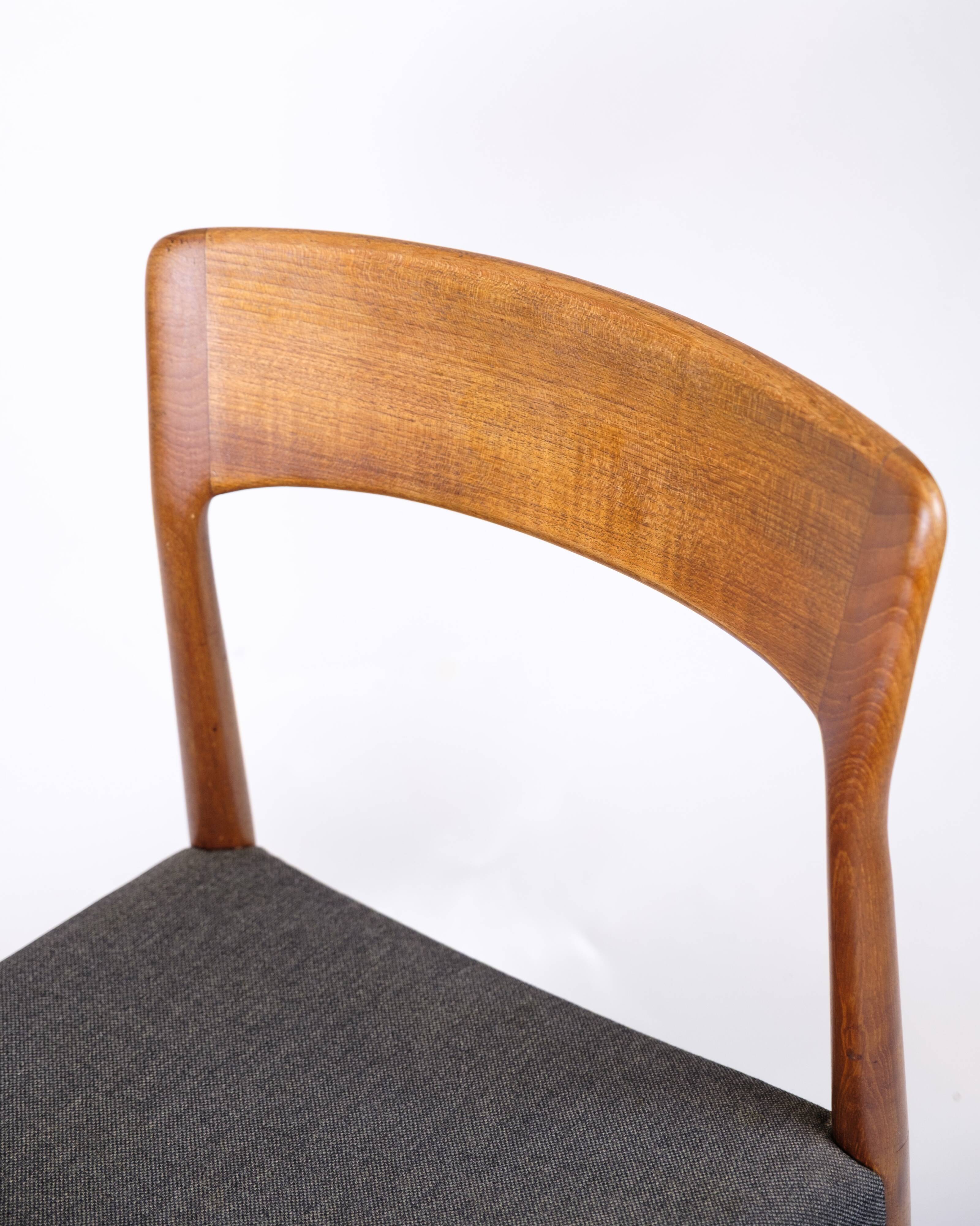Set of eight dining chairs - Model 26 - teak - Henry Kjærnulf - K/S Korup Chair Factory - 1960s