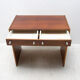 Vintage mahogany ladies desk from UP Zavody, Czechoslovakia, 1980´s