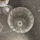 Crystal wine glass