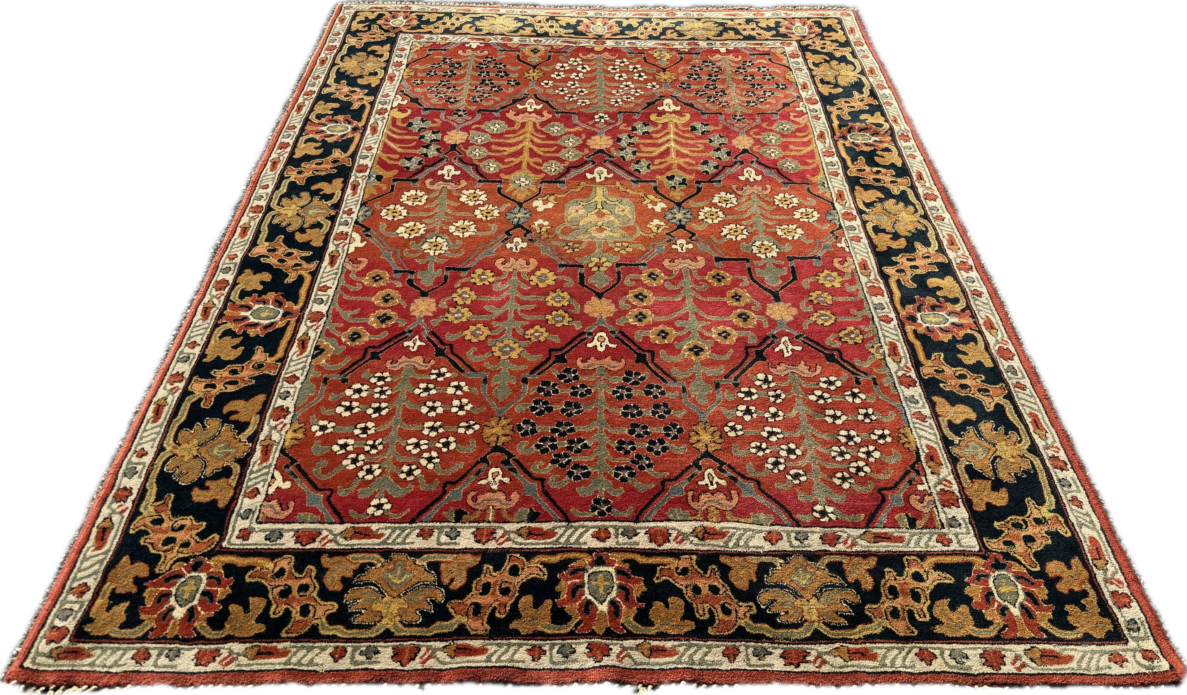 French Janus Lily Point Rug