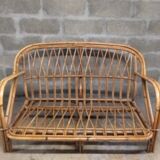 Rattan sofa