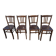 Lot de 4 chaises bistrot Luterna en bois