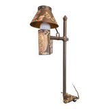 Lampe de bureau en tole peinte