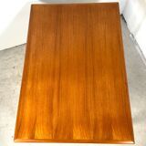 Teak extendable Danish dining table, H. Sigh & Søns Møbelfabrik AS