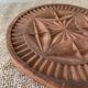 Carved wooden underside