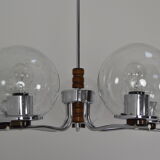 Mid-century Chandelier,Czechoslovakia,1960's.