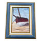 Peinture Marine, Bateau sur la Plage cecile mesmin