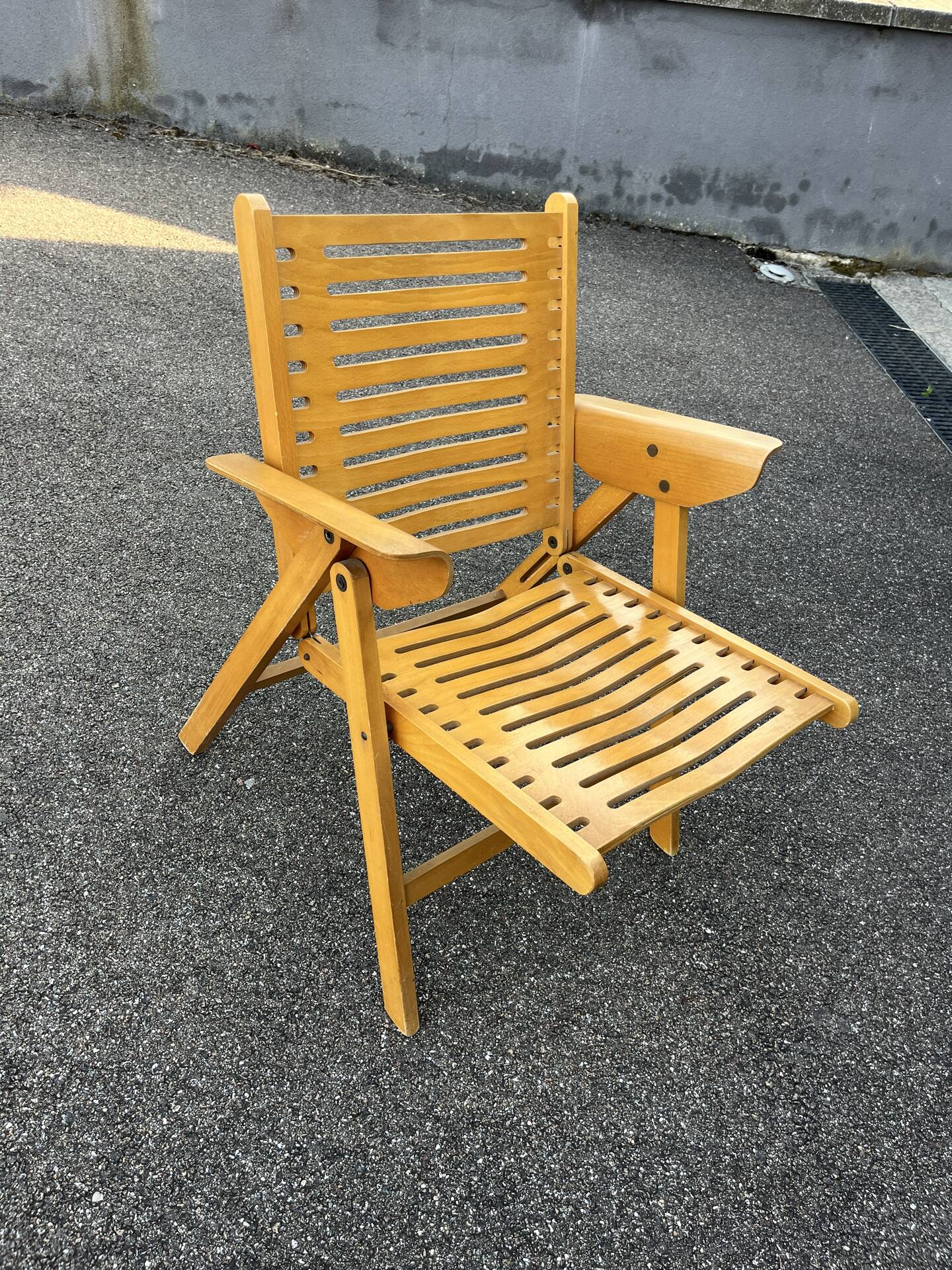 Vintage Scandinavian Niko Kalj Rex folding chair