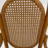 Sculptural bendwood side chair model