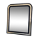 Miroir ancien noir et doré  – 98 x 78