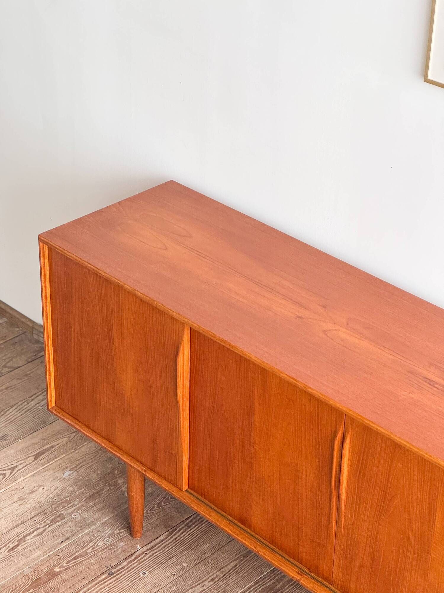 Enfilade danoise vintage en teck par Axel Christensen Odder, années 1960