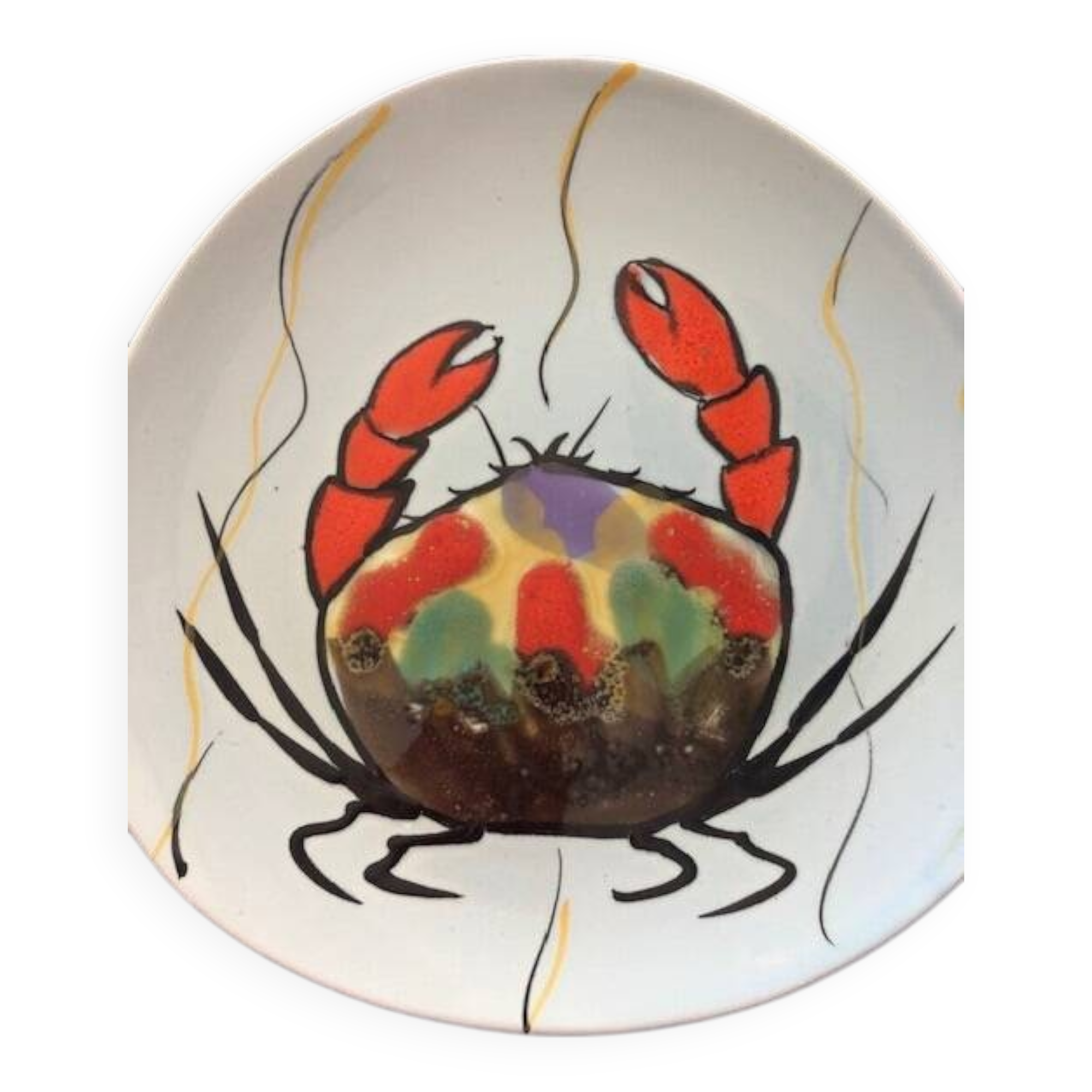 Triangular plate (crab) mbfa pornic