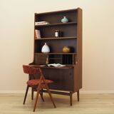 Walnut bookcase, Danish design, 1970s, designer: Johannes Sorth