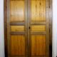 Paire de porte en bois du 18 eme siecle