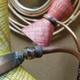 Vintage floor lamp with diabolos, 50s
