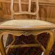 1 caned beech chair, 1950s