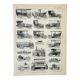 Old engraving 1898, Automobile, car, car, vehicle • Original and vintage lithograph