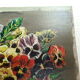 Oil painting on vintage wood