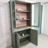 English green glazed sideboard