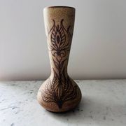 Vase en grès Vallauris signé