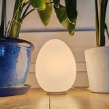70s opaline egg lamp