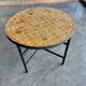 handmade zellige coffee table Moroccan craftsmanship
