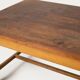 Large work / industrial / farm table, patinated wood, Czechoslovakia