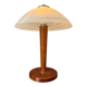 Lampe de table champignon postmoderne - lampe de table en verre art nouveau