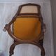 Antique Regency Style padded chair - Wooden structure and horsehair padding - Mustard color