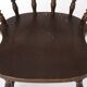 Vintage Western Style Wooden Chair, 1950s–1960s German Rustic Beechwood