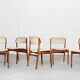 Set of 5 Erik Buck Dining Chair No.49 for O.D. Møbler