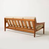 3 seater Mid-century Modern Teak sofa by Arne Wahl Iversen for Komfort