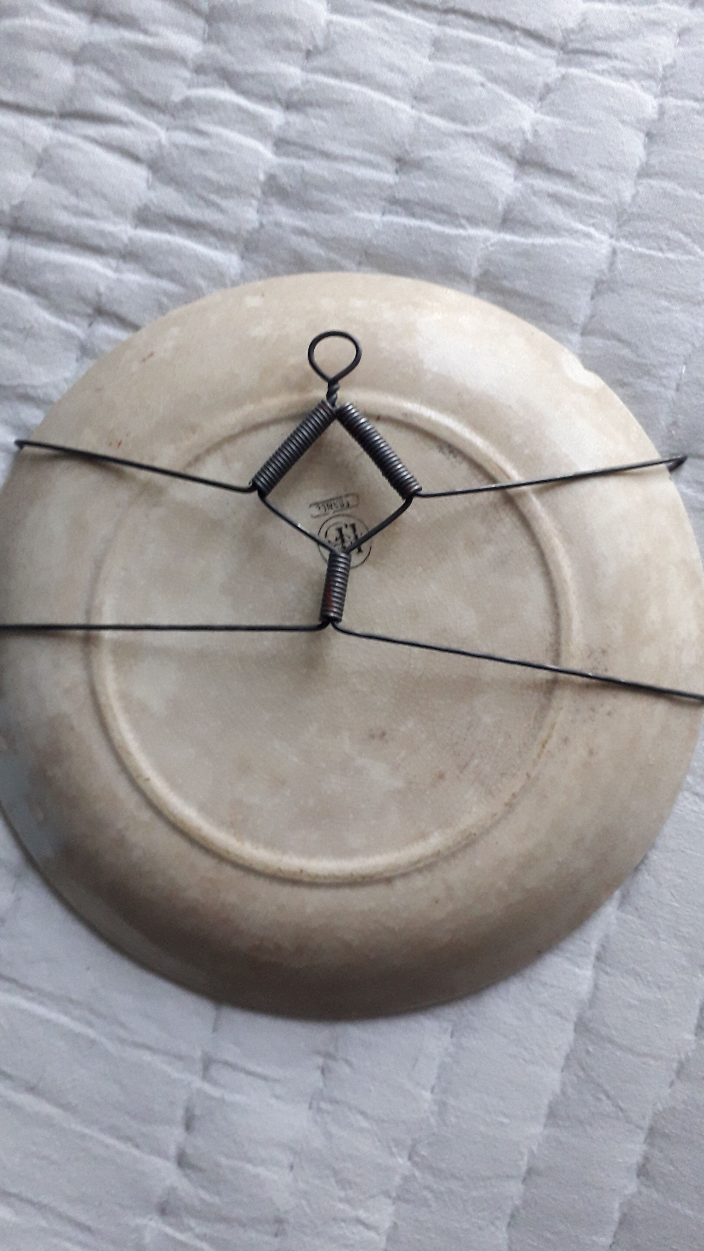 Decorative plate HBC CHOISY LE ROY