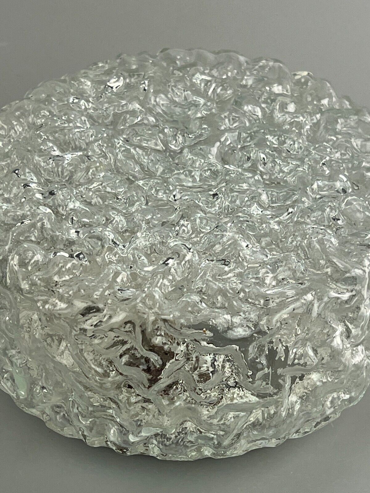 Ceiling lamp glashütte limburg 1960