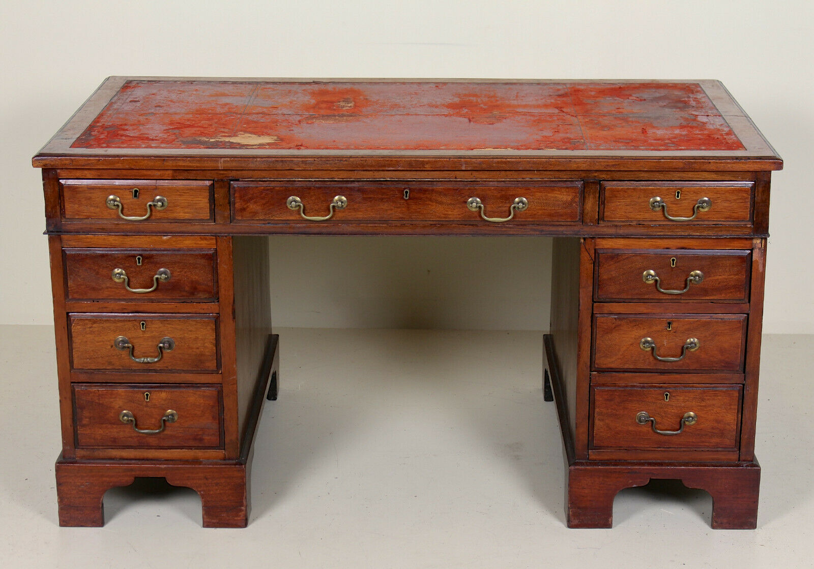 19Th century pedestal Office