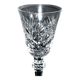 Series of 6 Lemberg / Saint-Louis diamond-cut crystal water glasses? 19cm